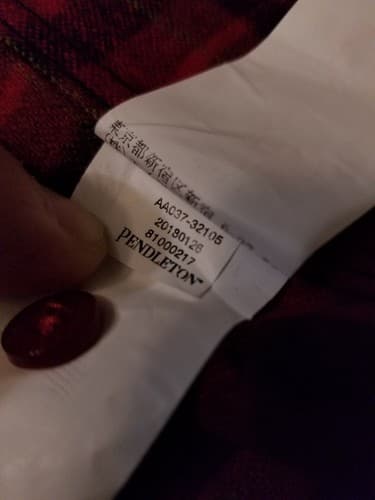 LNWOT Pendleton Lodge Shirt Jacket Flannel Plaid Wool XL Men - Thumbnail 8