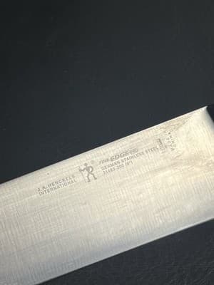 J.A. Henckels Fine Edge Pro 8" Chef's Knife 31463-200 GERMAN STAINLESS Nice! - Thumbnail 6