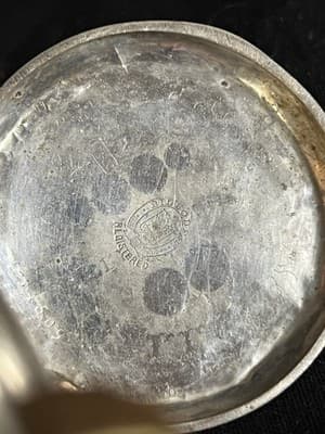 VTG Swiss Billodes Zenith Pocket Watch .800 Silver 15 Rubis Antique 1889 Expo - Thumbnail 22