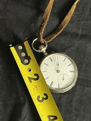 VTG Swiss Billodes Zenith Pocket Watch .800 Silver 15 Rubis Antique 1889 Expo - Thumbnail 24