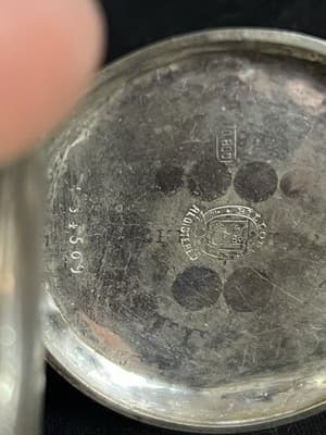 VTG Swiss Billodes Zenith Pocket Watch .800 Silver 15 Rubis Antique 1889 Expo - Thumbnail 23