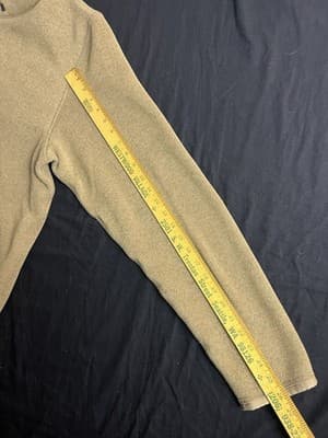 Filson Jacket Mens XL Ridgeway Fleece Polartec Tan Ochre Full Zip Pockets Hike - Thumbnail 9