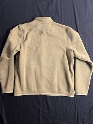 Filson Jacket Mens XL Ridgeway Fleece Polartec Tan Ochre Full Zip Pockets Hike - Thumbnail 14