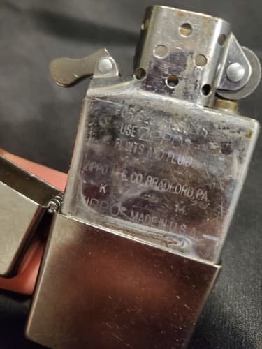 Zippo K 14 Classic Street Chrome Lighter Blank 2014 - Thumbnail 8