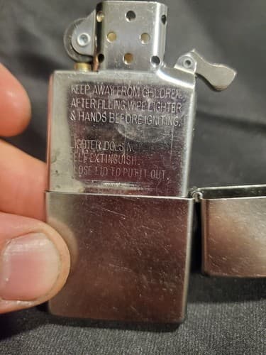 Zippo K 14 Classic Street Chrome Lighter Blank 2014 - Thumbnail 9
