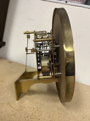 RARE Kieninger P78 80cm Movement Howard Miller 9.5” FacePlate Wall Clock 612-485 - Thumbnail 7