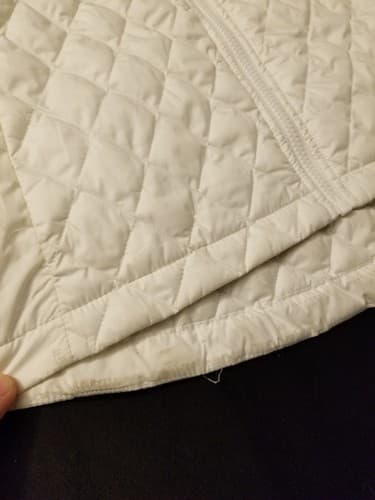 Womens XS The NORTH FACE White Thermoball Insulated Jacket Liner Triclimate - Thumbnail 4