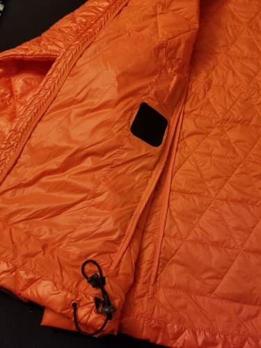 Outdoor Research Women's 1X Helium Insulated Hoody Rain Jacket Coat Orange *READ - Thumbnail 10