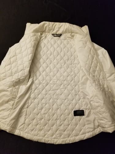 Womens XS The NORTH FACE White Thermoball Insulated Jacket Liner Triclimate - Thumbnail 5
