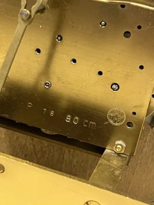 RARE Kieninger P78 80cm Movement Howard Miller 9.5” FacePlate Wall Clock 612-485 - Thumbnail 4