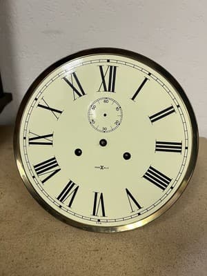 RARE Kieninger P78 80cm Movement Howard Miller 9.5” FacePlate Wall Clock 612-485 - Thumbnail 12