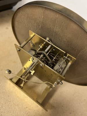 RARE Kieninger P78 80cm Movement Howard Miller 9.5” FacePlate Wall Clock 612-485 - Thumbnail 6