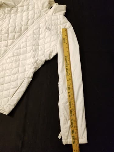 Womens XS The NORTH FACE White Thermoball Insulated Jacket Liner Triclimate - Thumbnail 18