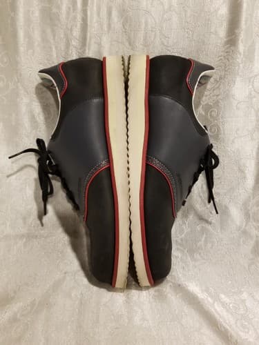 RARE Y2K Adidas Originals Alyasha Jive Bomber Wedge Mens 11.5 Shoes Black Red - Thumbnail 12