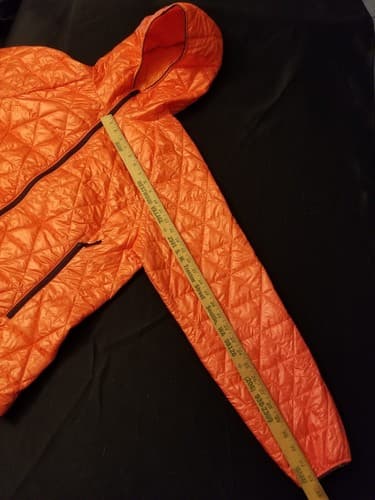 Outdoor Research Women's 1X Helium Insulated Hoody Rain Jacket Coat Orange *READ - Thumbnail 15