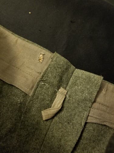 Vintage 1941 Crown 102K WW2 Swedish Army Military Wool Pants Trousers Cargo 30 - Thumbnail 10