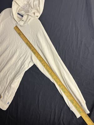 Fjallraven Vardag Hoodie W Womens L Relaxed Fit Pullover Chalk White Sweatshirt - Thumbnail 11