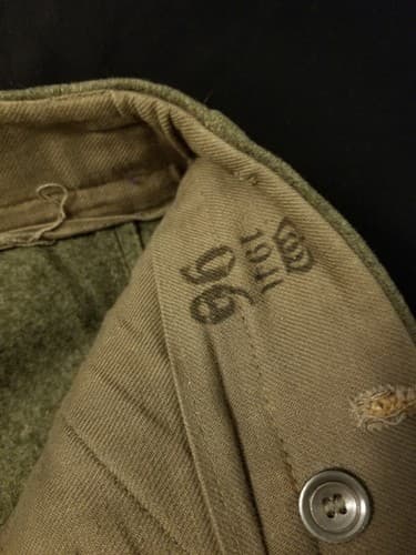 Vintage 1941 Crown 102K WW2 Swedish Army Military Wool Pants Trousers Cargo 30 - Thumbnail 7