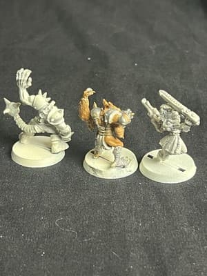Lot Of 3 Warhammer 40k BLOOD BOWL Mutant SLARGA FOULSTRIKE Eldar Harlequin Metal - Thumbnail 8