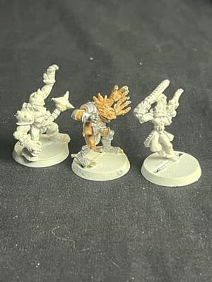 Lot Of 3 Warhammer 40k BLOOD BOWL Mutant SLARGA FOULSTRIKE Eldar Harlequin Metal - Thumbnail 9