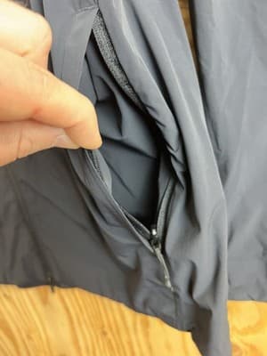 Ten Thousand Lightweight Tech Jacket Black Rain Mens L Water Repellent Full Zip - Thumbnail 7