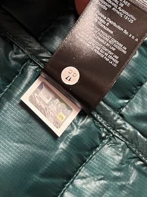 The North Face 550 Goose Down Puffer Vest Mens XXL Green Full Zip Outerwear - Thumbnail 11