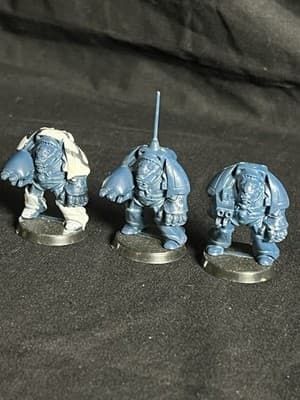 Lot Warhammer 40k Space Marines Terminator OOP Vintage Plastic Rogue Trader Set - Image 1