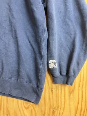 VINTAGE UCLA Bruins Sweatshirt Mens 2XL Navy Blue Starter Crewneck XXL Sweater - Thumbnail 3