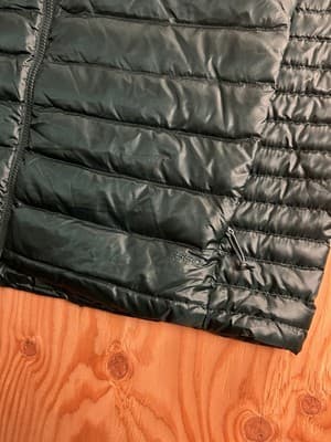 The North Face 550 Goose Down Puffer Vest Mens XXL Green Full Zip Outerwear - Thumbnail 3