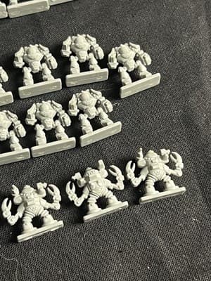 LOT Space Marines Epic 40K Titan Legions Contemptor Dreadnought Ork Killa Kan - Thumbnail 3