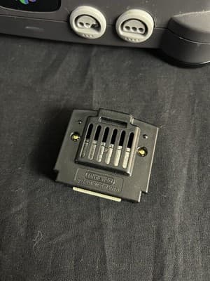 Nintendo 64 N64 Video Game Console USA System NUS-001 + Jumper Pak NUS-A-TA READ - Thumbnail 3
