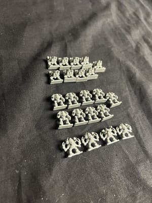 LOT Space Marines Epic 40K Titan Legions Contemptor Dreadnought Ork Killa Kan - Thumbnail 2