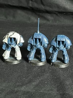 Lot Warhammer 40k Space Marines Terminator OOP Vintage Plastic Rogue Trader Set - Thumbnail 3