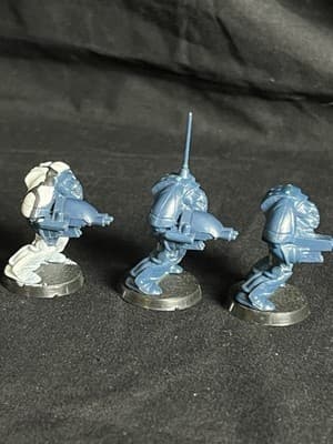 Lot Warhammer 40k Space Marines Terminator OOP Vintage Plastic Rogue Trader Set - Thumbnail 2