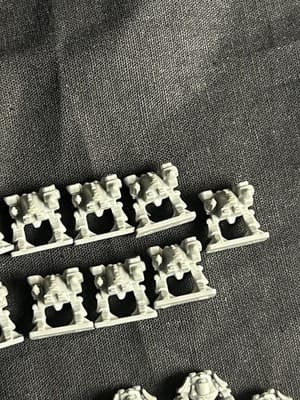 LOT Space Marines Epic 40K Titan Legions Contemptor Dreadnought Ork Killa Kan - Thumbnail 6
