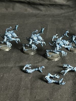 5x Genestealers Brood Tyranids Space Hulk Warhammer 40K Games Workshop C7893 Lot - Thumbnail 4