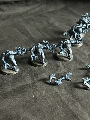 5x Genestealers Brood Tyranids Space Hulk Warhammer 40K Games Workshop C7893 Lot - Thumbnail 2
