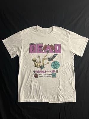 SHRED Til Your DEAD Grateful WOBF Mens L Shirt Rat Fink SUMMER 2019 Tour Hippie - Image 1