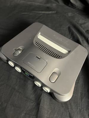 Nintendo 64 N64 Video Game Console USA System NUS-001 + Jumper Pak NUS-A-TA READ - Thumbnail 7