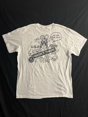 SHRED Til Your DEAD Grateful WOBF Mens L Shirt Rat Fink SUMMER 2019 Tour Hippie - Thumbnail 4