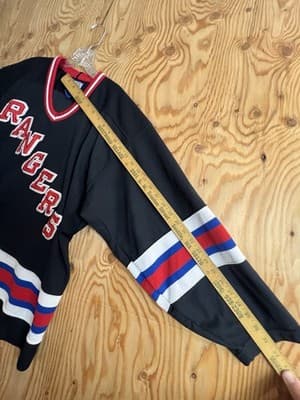 Vintage Starter New York Rangers Black Hockey Jersey Men’s Size XL 90s - Thumbnail 8