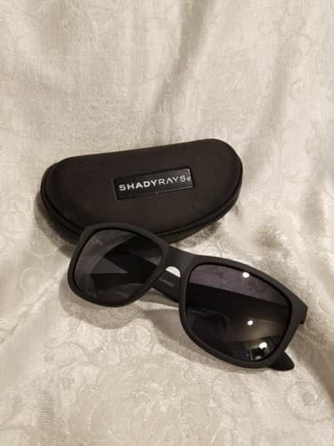 Shady Rays Unisex Sunglasses Signature Series UV400 SS-4 Blackout Polarized - Image 1