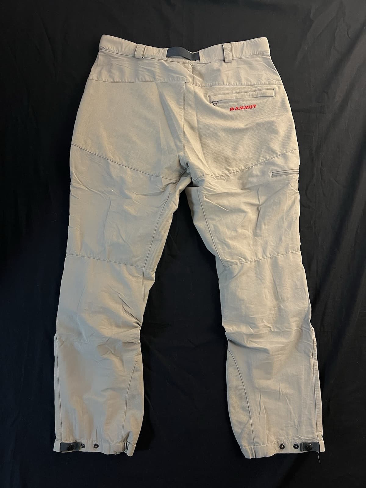 MAMMUT Y2K COURMAYEUR Stretch 3xDRY Pants Schoeller Womens 25 Taupe 32x30 Belted - Thumbnail 10