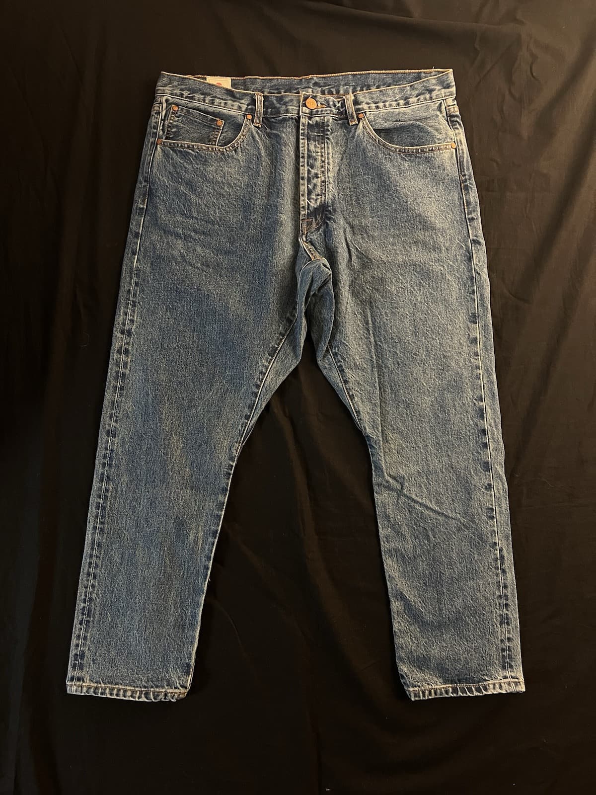 Han Kjobenhavn Drop Crotch Jeans Selvedge Japan Denim Mens Size 34x28 Regular - Image 1