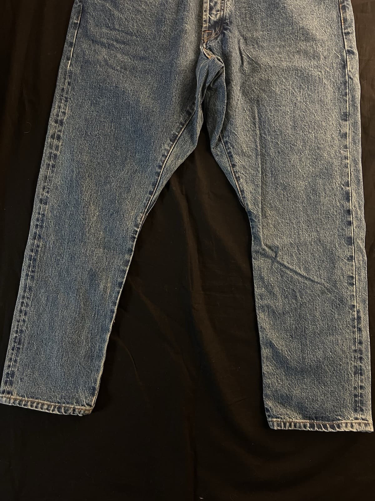 Han Kjobenhavn Drop Crotch Jeans Selvedge Japan Denim Mens Size 34x28 Regular - Thumbnail 3