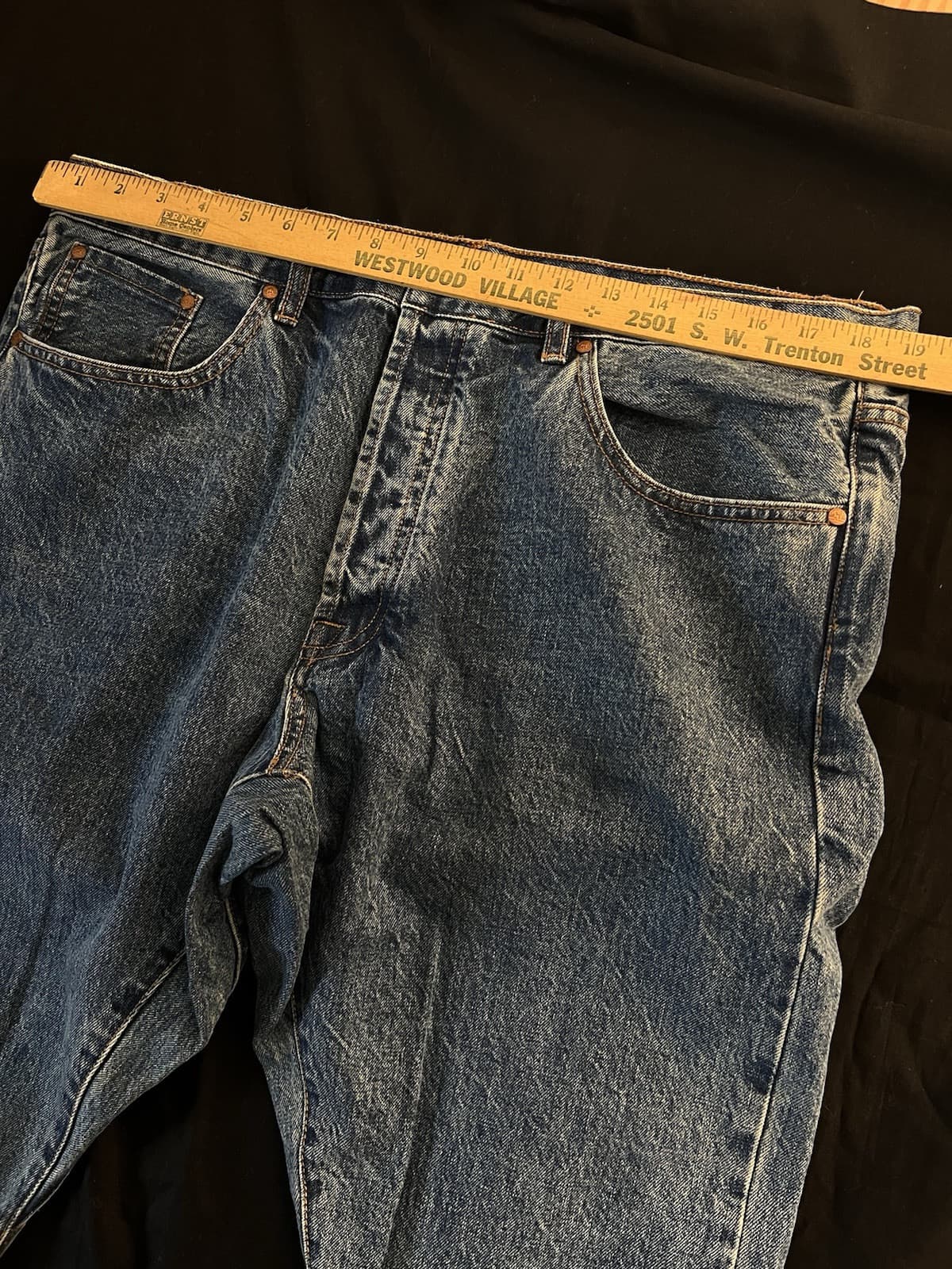Han Kjobenhavn Drop Crotch Jeans Selvedge Japan Denim Mens Size 34x28 Regular - Thumbnail 14