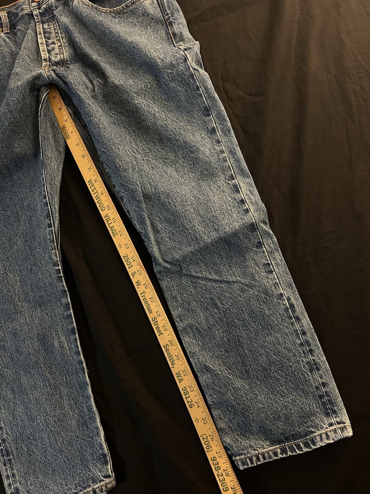 Han Kjobenhavn Drop Crotch Jeans Selvedge Japan Denim Mens Size 34x28 Regular - Thumbnail 15