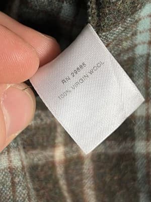 Pendleton Womens XL Rare 1945 Circa Vtg 90 Ninety Years Ombre Wool Shirt Jacket - Thumbnail 8