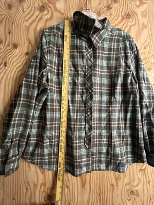Pendleton Womens XL Rare 1945 Circa Vtg 90 Ninety Years Ombre Wool Shirt Jacket - Thumbnail 11