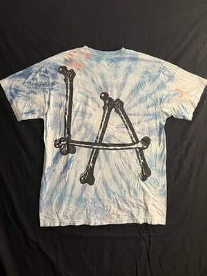 Online Ceramics Los Angeles Dosers Skull Bones L Shirt Tie Dye LA Grateful Dead - Thumbnail 4